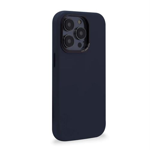 Capa Decoded Leather com MegaSafe para iPhone 14 Pro - Azul Supply