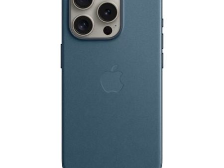 Capa Apple em tecido FineWoven com MagSafe para iPhone 15 Pro - Azul Pacífico Online Hot Sale