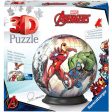 Puzzle 3D Ball Avengers Online now