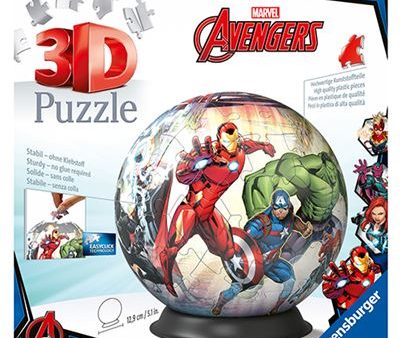 Puzzle 3D Ball Avengers Online now