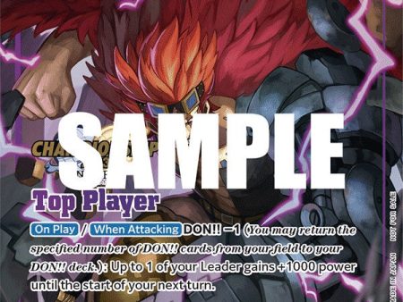 Eustass Captain Kid (CS 2023 Top Players Pack) [One Piece Promotion Cards] Online now