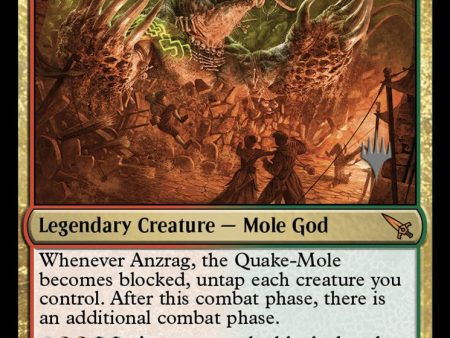 Anzrag, the Quake-Mole (Promo Pack) [Murders at Karlov Manor Promos] Online