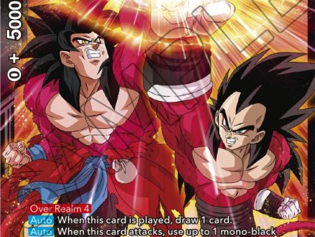 SS4 Son Goku & SS4 Vegeta, Combo Attack (Zenkai Series Tournament Pack Vol.7) (P-585) [Tournament Promotion Cards] Discount