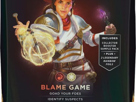 Murders at Karlov Manor - Commander Deck (Blame Game) Hot on Sale