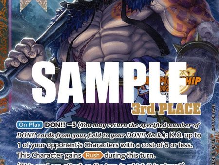 Kaido (CS 2023 Trophy Card) [3rd Place] [One Piece Promotion Cards] Supply