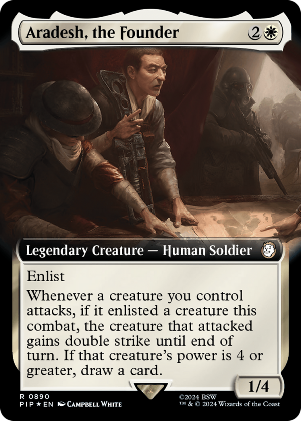 Aradesh, the Founder (Extended Art) (Surge Foil) [Fallout] Hot on Sale