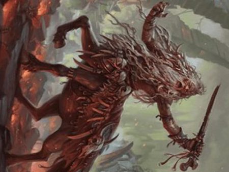 Yarus, Roar of the Old Gods Art Card (24 49) [Murders at Karlov Manor Art Series] Sale