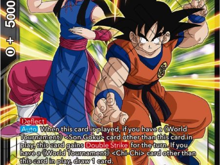 Son Goku & Chi-Chi, Tournament of Destiny (Zenkai Series Tournament Pack Vol.7) (P-584) [Tournament Promotion Cards] Fashion