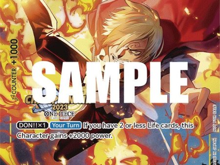 Sanji (CS 2023 Event Pack) [One Piece Promotion Cards] Sale