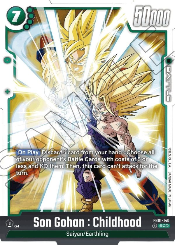 Son Gohan : Childhood (FB01-140) [Awakened Pulse] Cheap