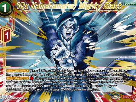 10x Kamehameha, Mighty Blast (EX23-03) [Premium Anniversary Box 2023] Discount