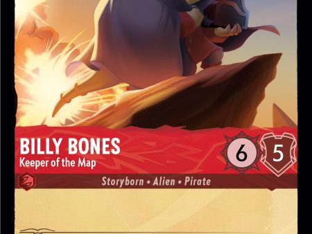 Billy Bones - Keeper of the Map (104 204) [Into the Inklands] on Sale