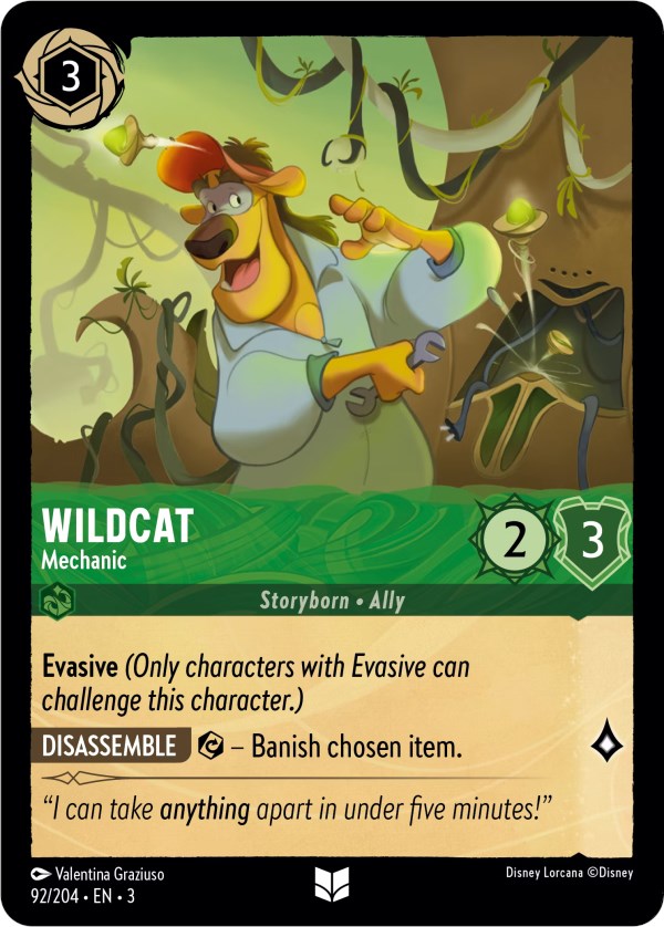 Wildcat - Mechanic (92 204) [Into the Inklands] For Cheap