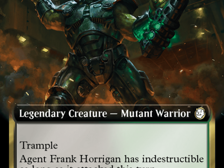 Agent Frank Horrigan (Extended Art) (Surge Foil) [Fallout] For Discount