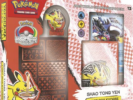 2023 World Championship Deck (Lost Box Kyogre - Shao Tong Yen) Online Hot Sale