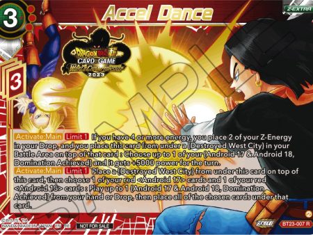 Accel Dance (2023 World Championship Z-Extra Card Set) (BT23-007) [Tournament Promotion Cards] Online