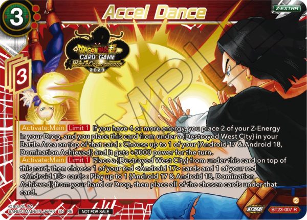 Accel Dance (2023 World Championship Z-Extra Card Set) (BT23-007) [Tournament Promotion Cards] Online