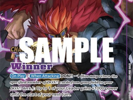 Eustass Captain Kid (CS 2023 Top Players Pack) [Winner] [One Piece Promotion Cards] For Discount