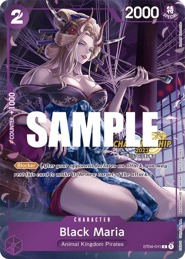 Black Maria (CS 2023 Celebration Pack) [One Piece Promotion Cards] Online