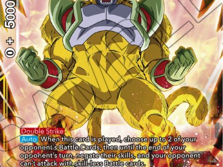 Great Ape Baby, Golden Rage (Zenkai Series Tournament Pack Vol.7) (P-583) [Tournament Promotion Cards] Online Sale