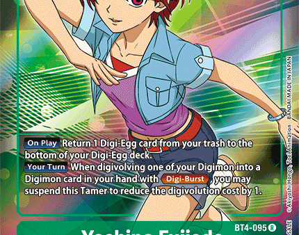 Yoshino Fujieda [BT4-095] (Buy-A-Box Promo) [Great Legend Promos] Online Hot Sale