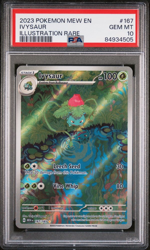 Ivysaur 167 165 151 Illustration Rare PSA 10 84934505 on Sale