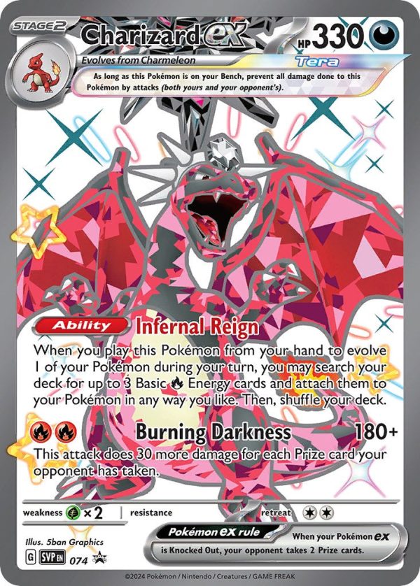 Charizard ex (074) [Scarlet & Violet: Black Star Promos] Online now