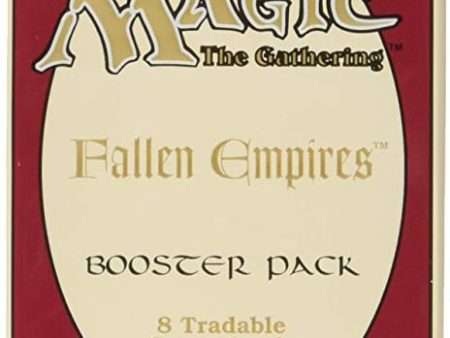 Fallen Empires - Booster Pack Hot on Sale