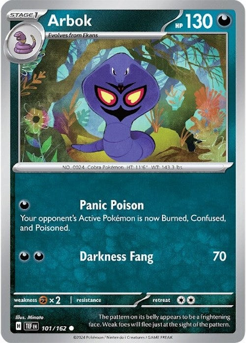 Arbok (101 162) [Scarlet & Violet: Temporal Forces] For Cheap