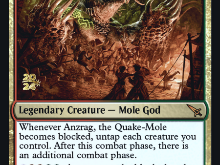 Anzrag, the Quake-Mole [Murders at Karlov Manor Prerelease Promos] Cheap