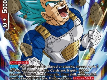 SSB Vegeta, Pure-Blood Sparking (Zenkai Series Tournament Pack Vol.7) (P-575) [Tournament Promotion Cards] For Sale