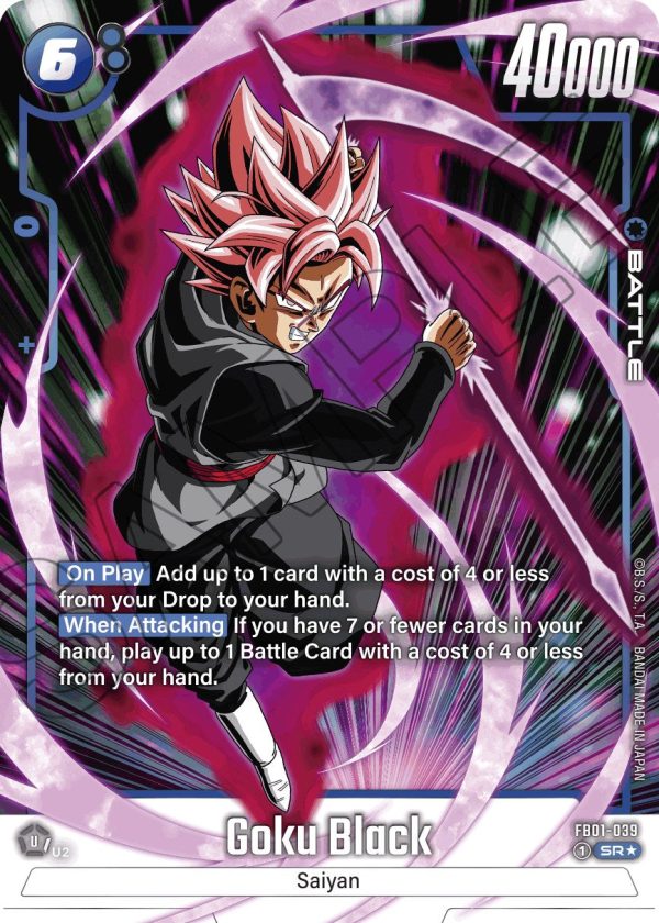 Goku Black (FB01-039) (Alternate Art) [Awakened Pulse] For Cheap