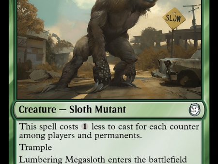 Lumbering Megasloth (Surge Foil) [Fallout] Online Sale