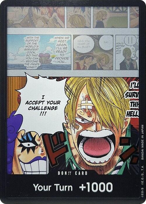 DON!! Card (Ivankov & Sanji) (Double Pack Set Vol. 3) [Wings of the Captain] For Cheap