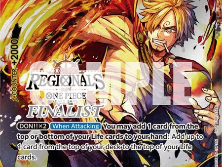 Sanji (Online Regional 2024) [Finalist] [One Piece Promotion Cards] on Sale