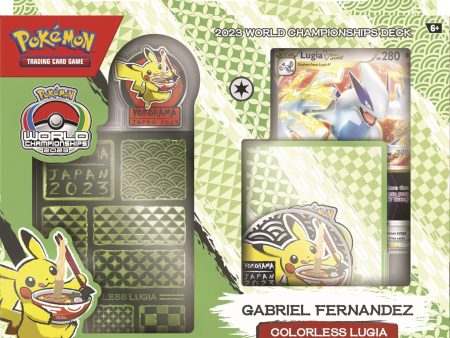 2023 World Championship Deck (Colorless Lugia - Gabriel Fernandez) Online Sale