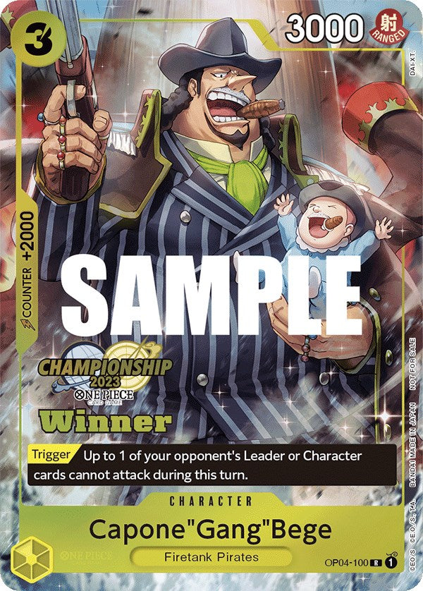 Capone Gang Bege (CS 2023 Top Players Pack) [Winner] [One Piece Promotion Cards] Hot on Sale