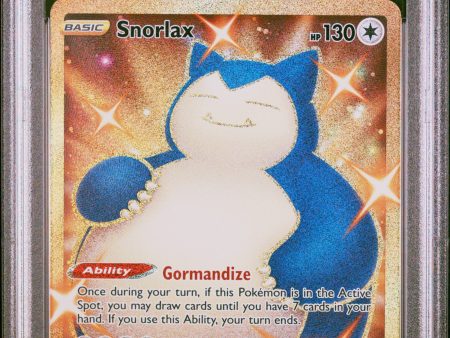 Snorlax 224 198 Chilling Reign Secret Rare PSA 9 83213944 Fashion