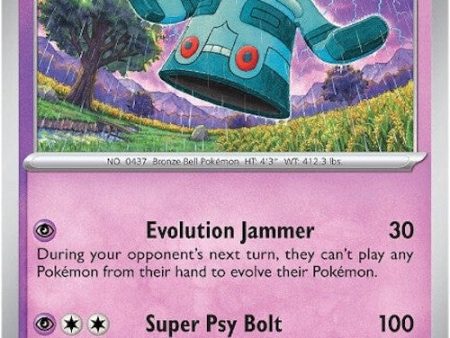 Bronzong (069 162) [Scarlet & Violet: Temporal Forces] Discount