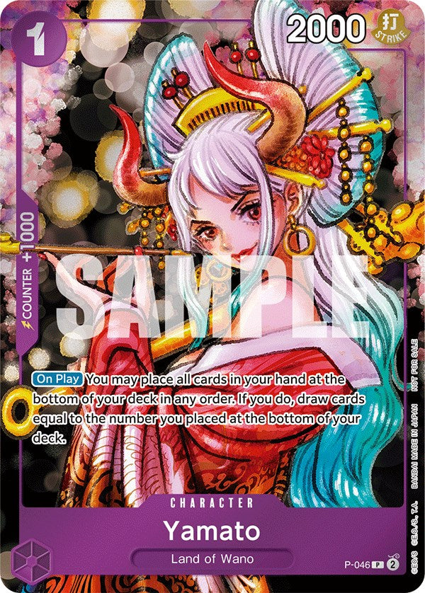 Yamato (Event Pack Vol. 3) [One Piece Promotion Cards] Online Sale