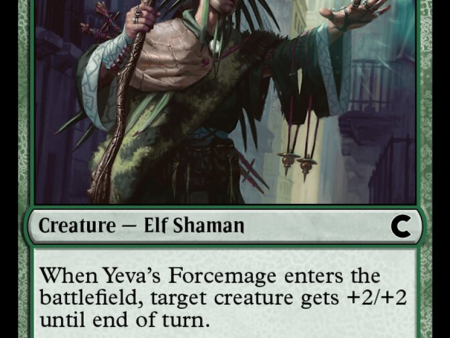 Yeva s Forcemage [Ravnica: Clue Edition] For Discount